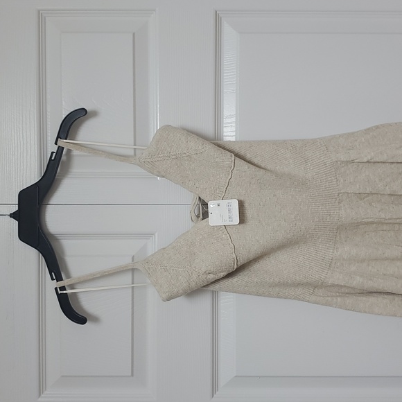 Free People Tula Sweater Midi Dress/Natural - Picture 7 of 16